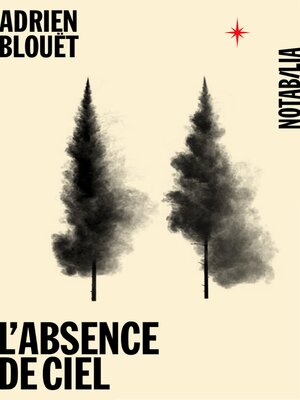 cover image of L'Absence de ciel